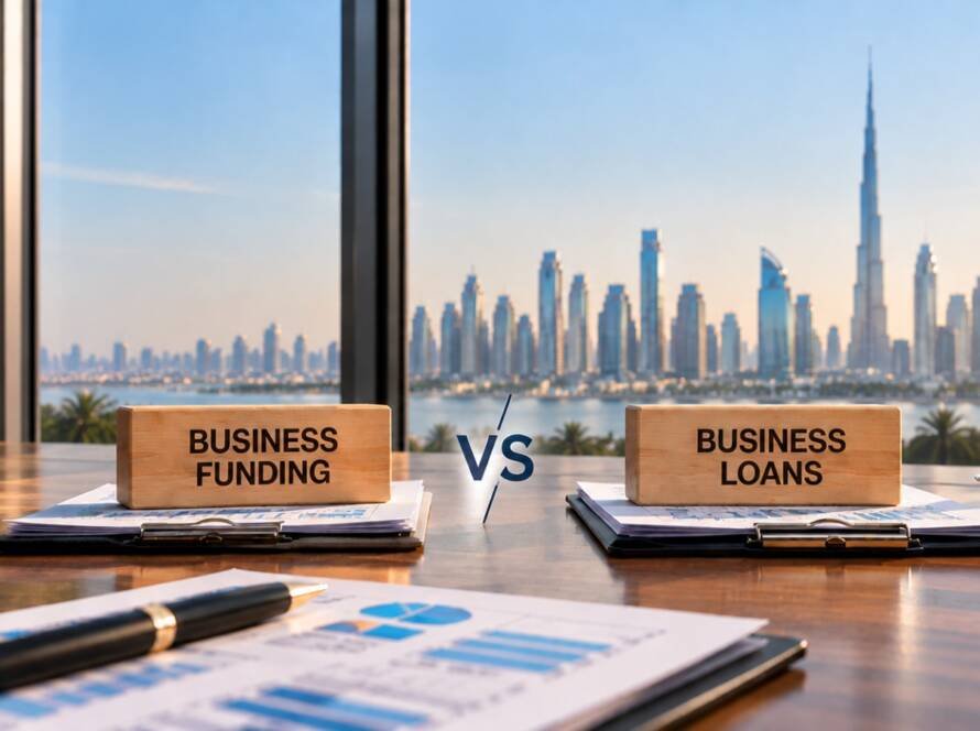Business funding UAE options compared with traditional business loans